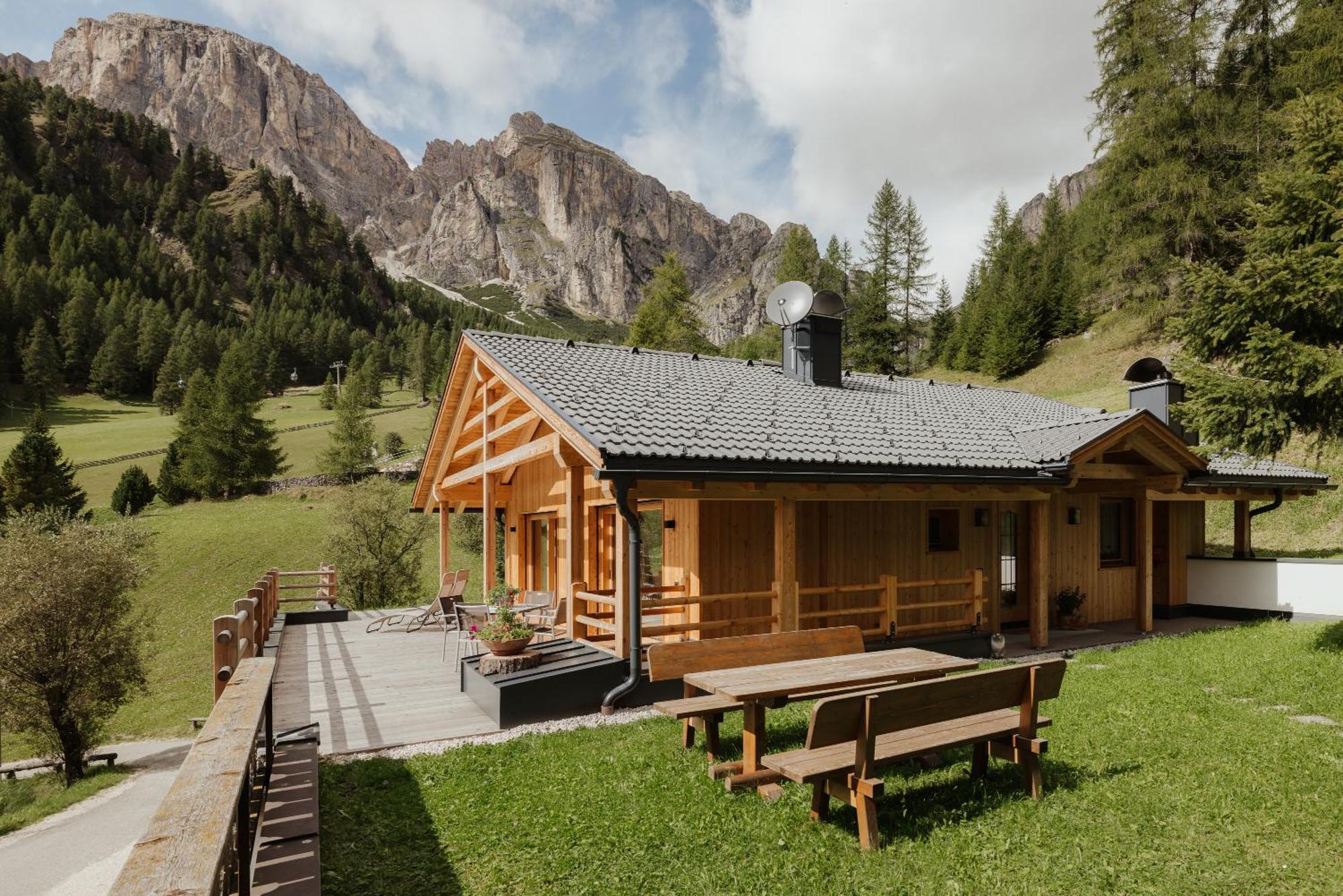 Chalet Laerchenhof Colfosco Exteriér fotografie