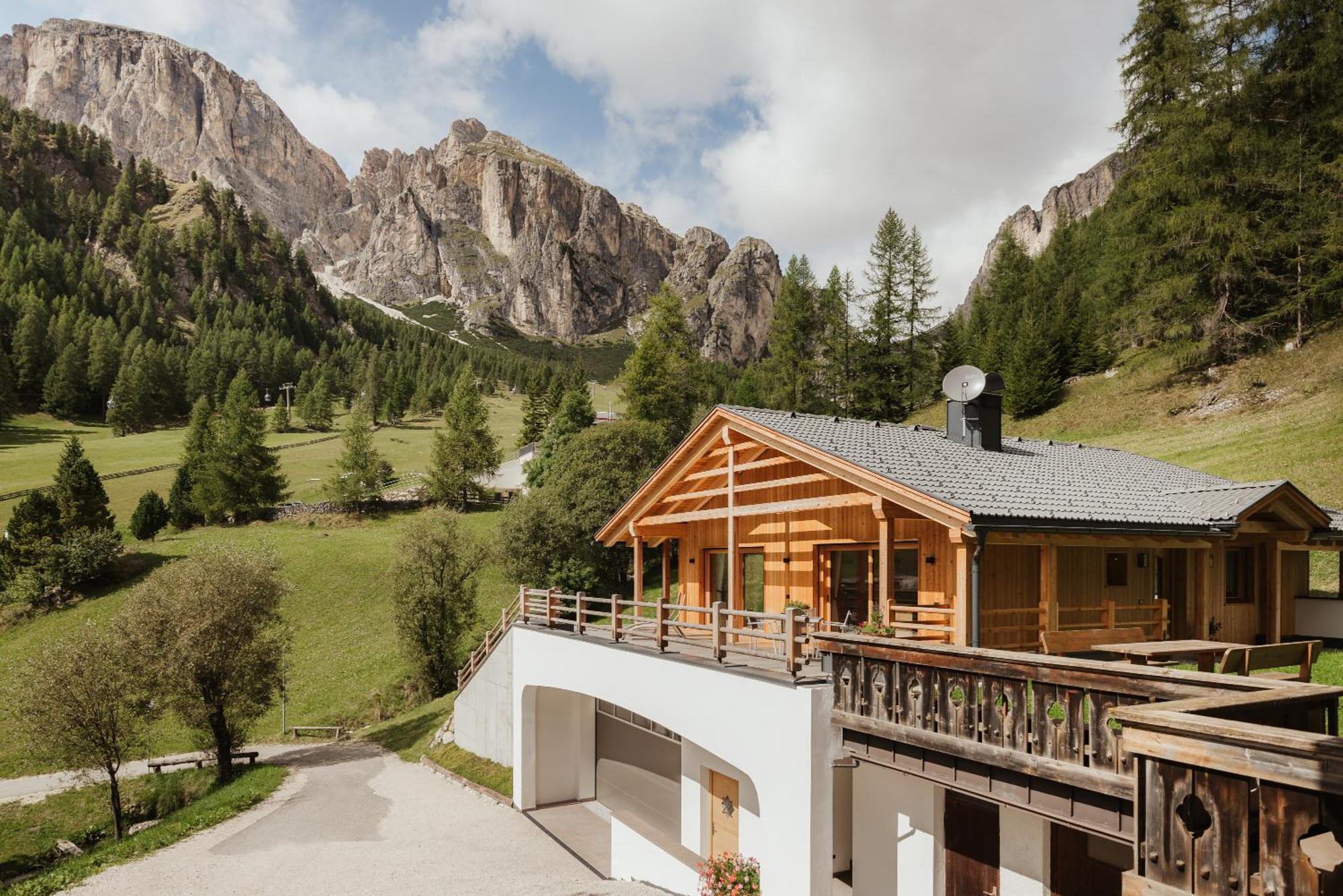 Chalet Laerchenhof Colfosco Exteriér fotografie